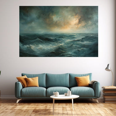 Oil Painting of Sea